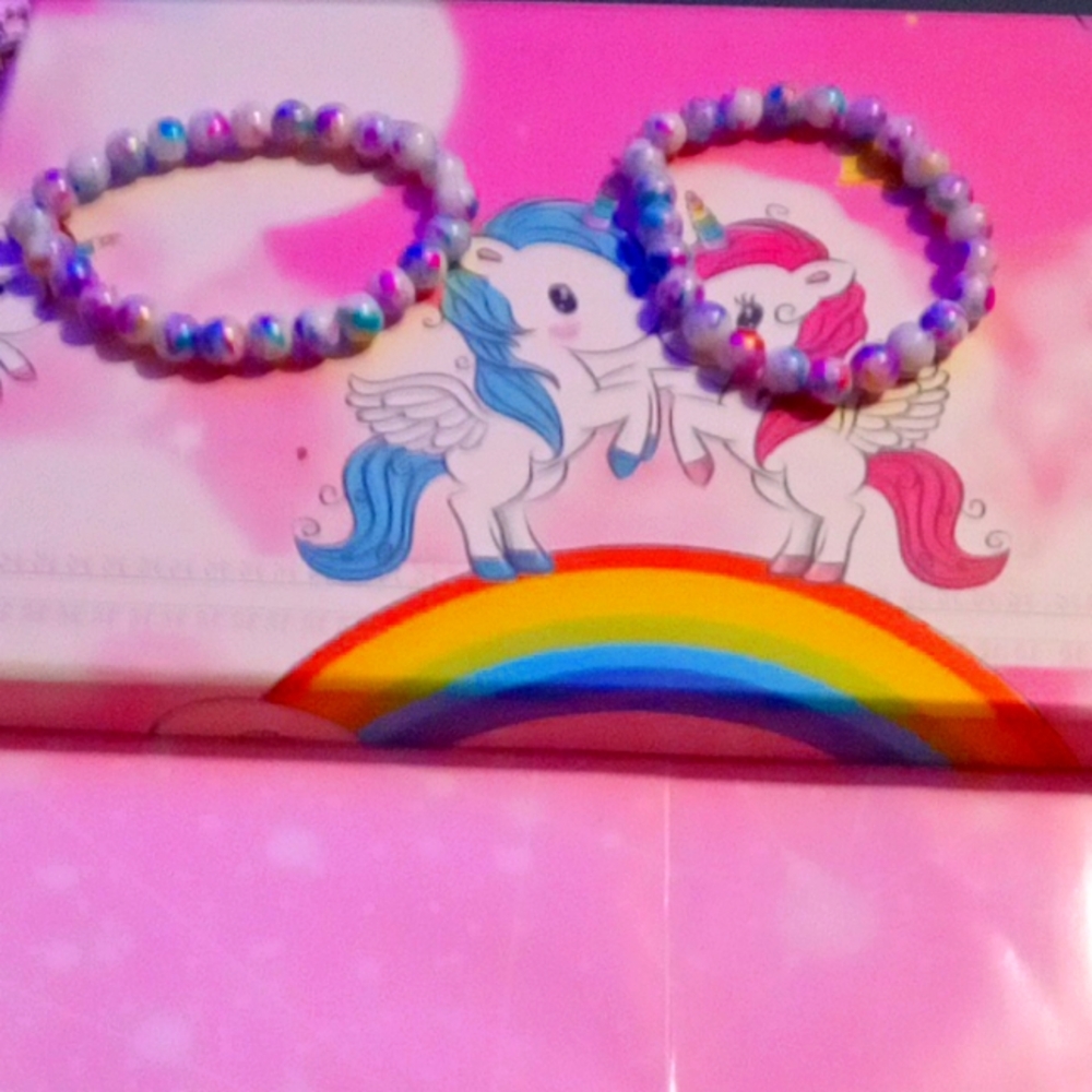 Rainbow Bead Bracelet